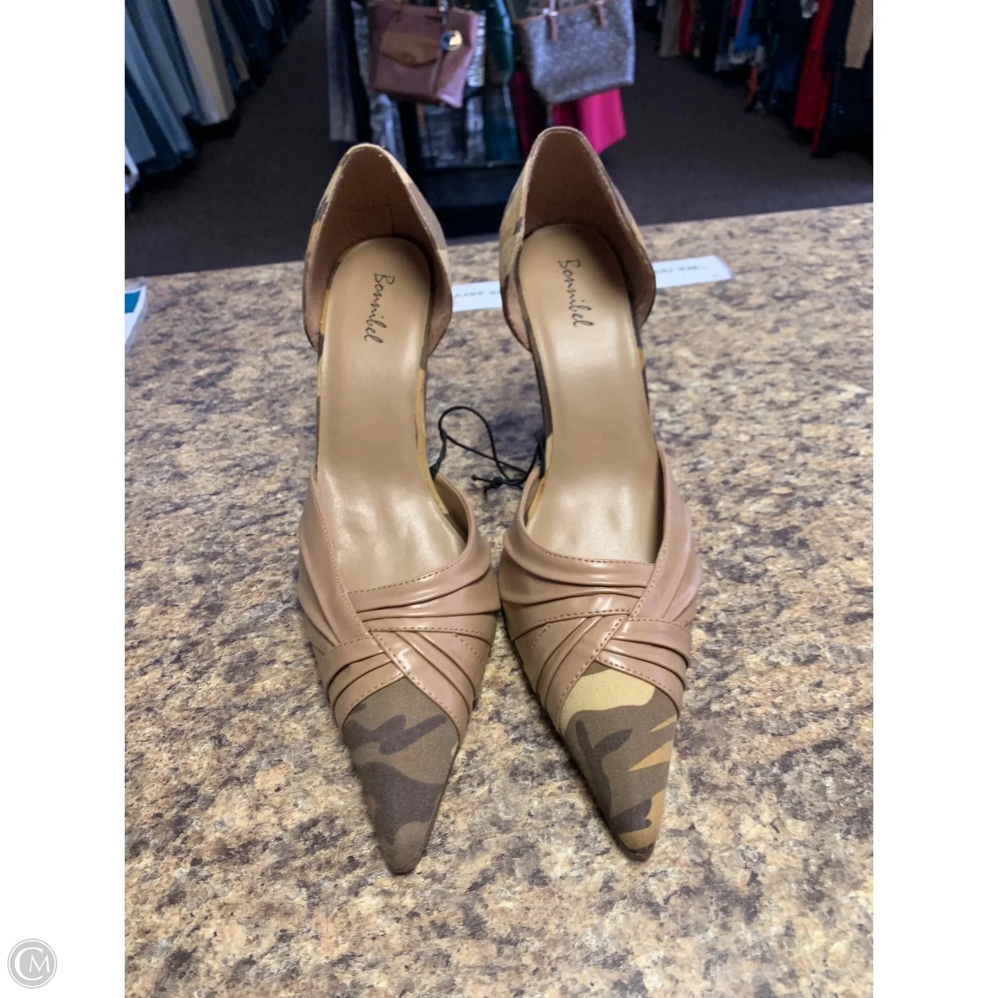 Shoes Heels Stiletto By Cmf In Tan, Size: 11