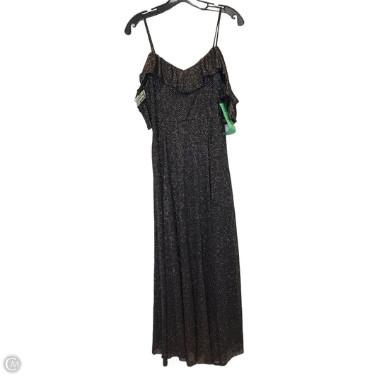 Dress Party Long By Cmf In Black, Size: 6p