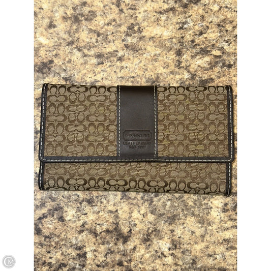 Wallet Designer By Coach, Size: Medium