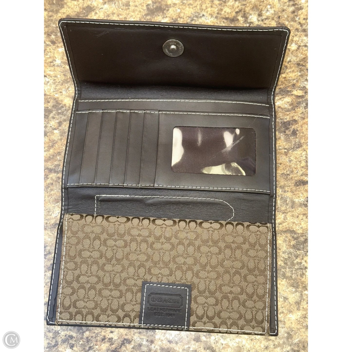 Wallet Designer By Coach, Size: Medium