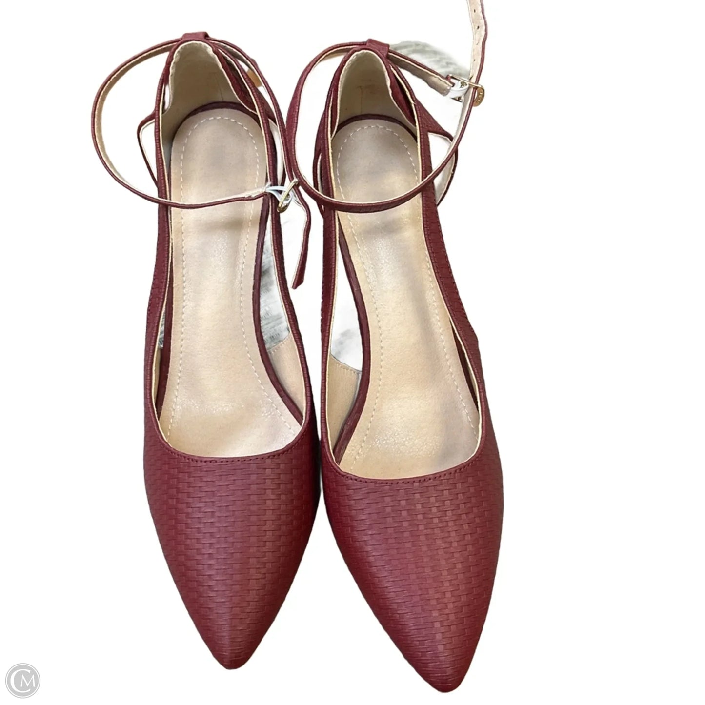 Shoes Heels Stiletto By Cmf In Maroon, Size: 11