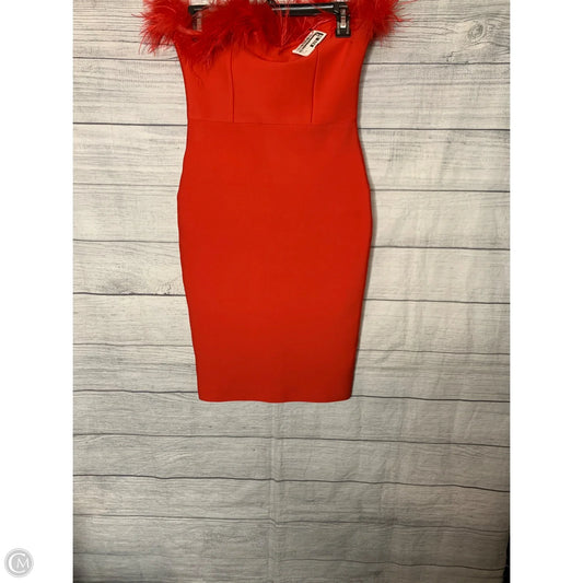 Dress Party Midi By Cmf In Red, Size: M