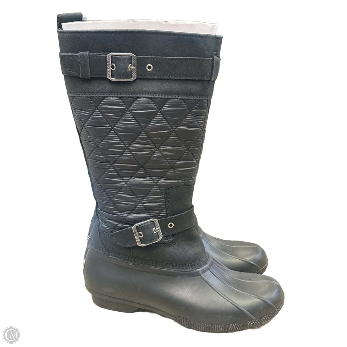 Boots Rain By Sperry In Black, Size: 9