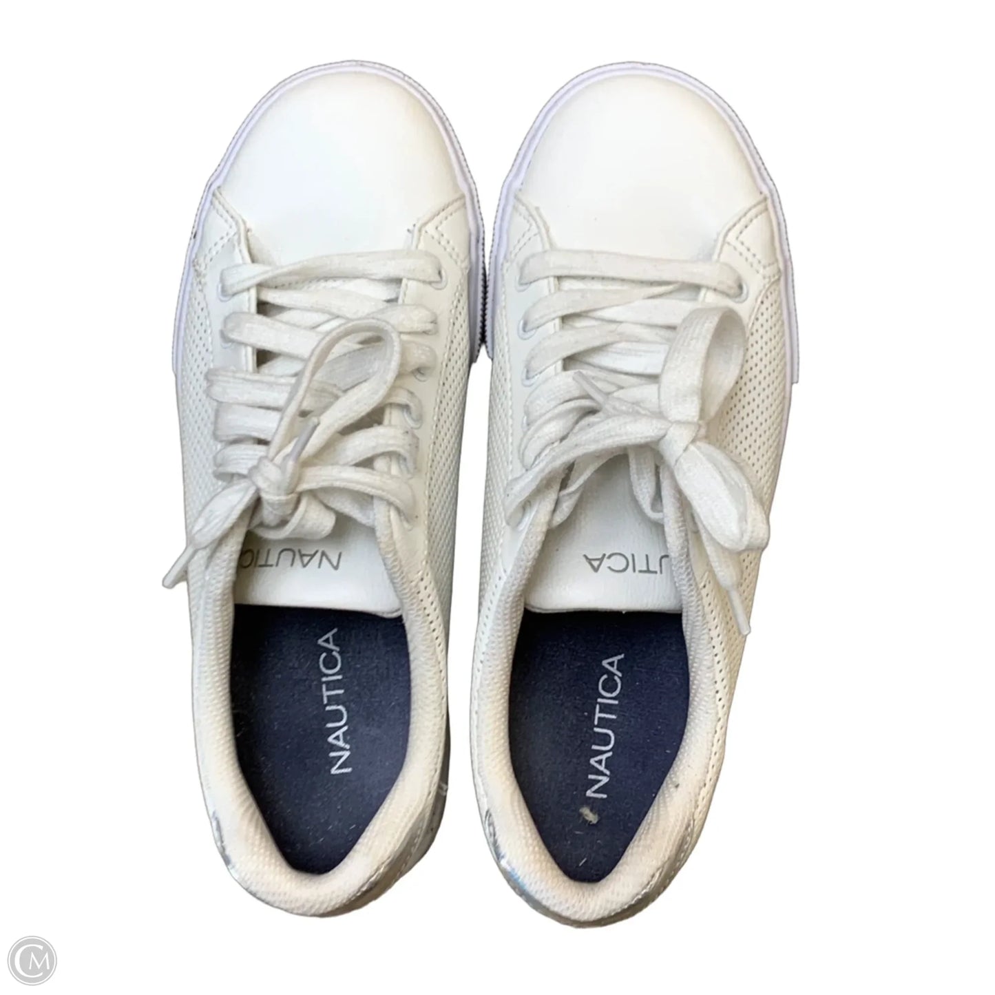 Shoes Athletic By Nautica In White, Size: 7.5