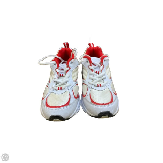 Shoes Athletic By Cmf In Red & White, Size: 10