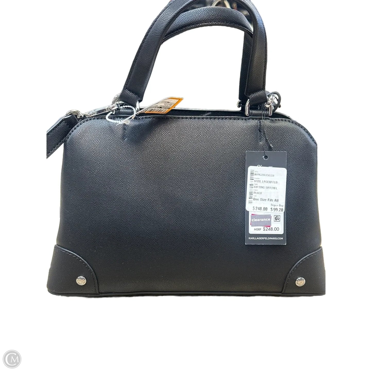 Handbag Designer By Karl Lagerfeld, Size: Medium
