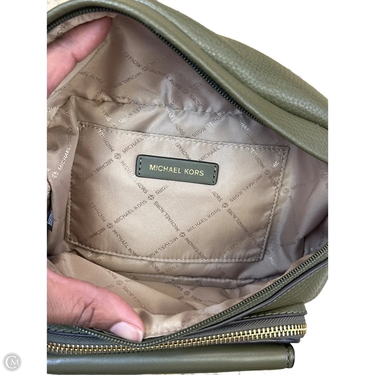 Belt Bag Leather By Michael By Michael Kors, Size: Medium