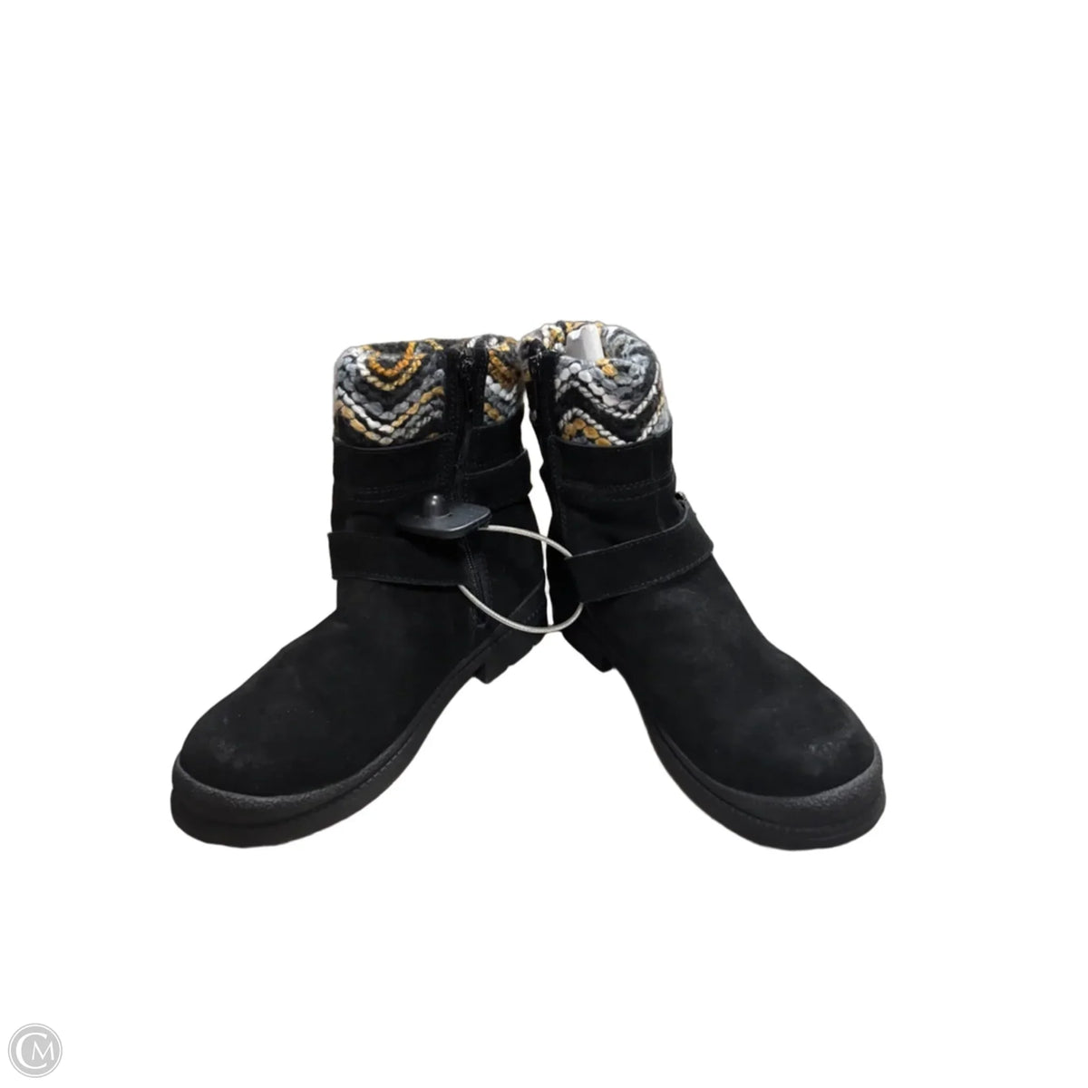 Boots Ankle Flats By Spring Step In Black, Size: 9