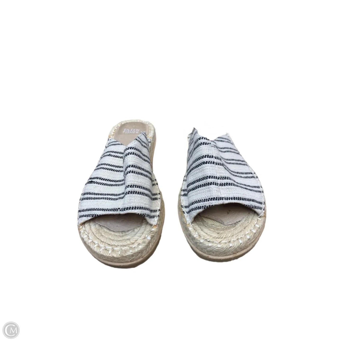 Sandals Flats By Eileen Fisher In Beige, Size: 8