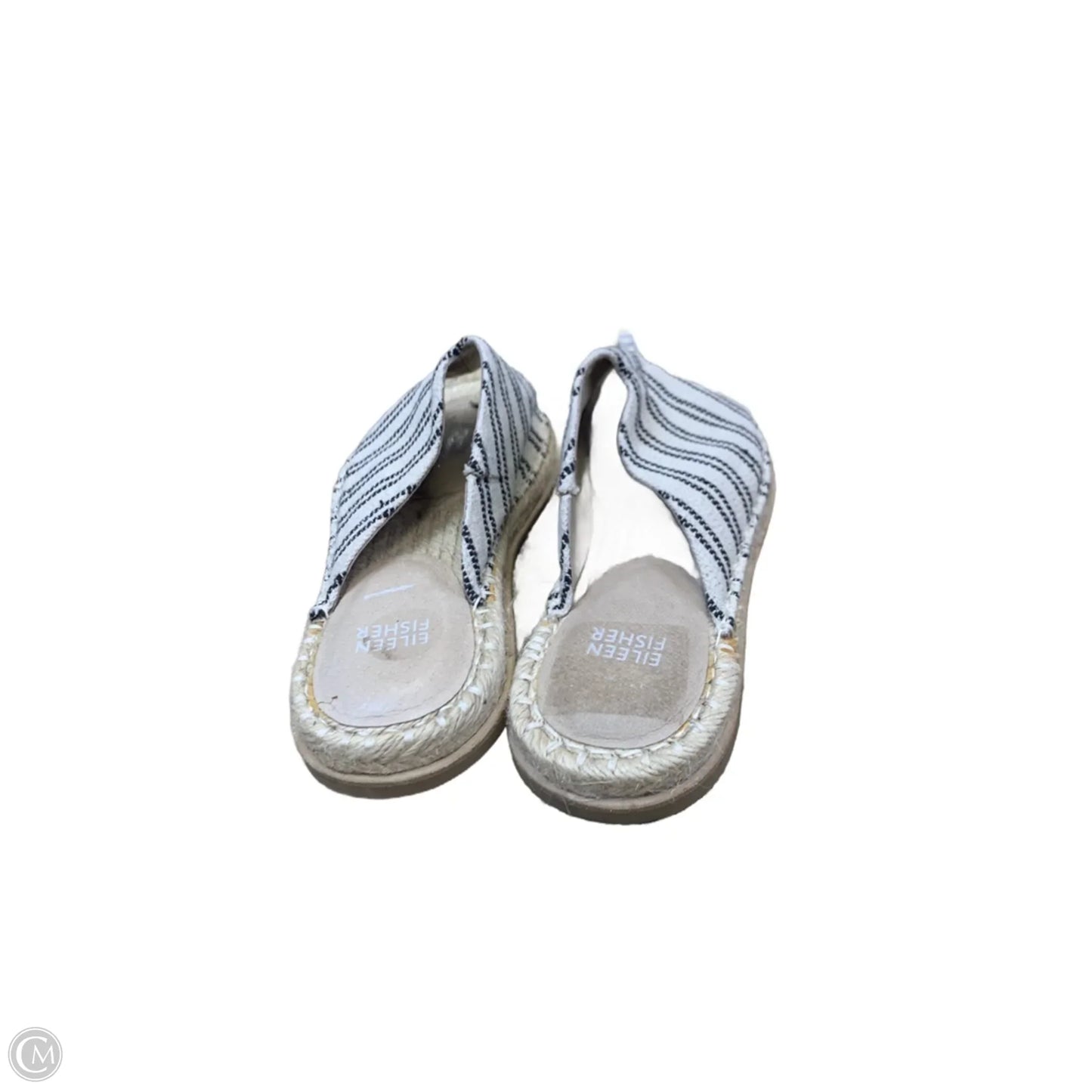 Sandals Flats By Eileen Fisher In Beige, Size: 8