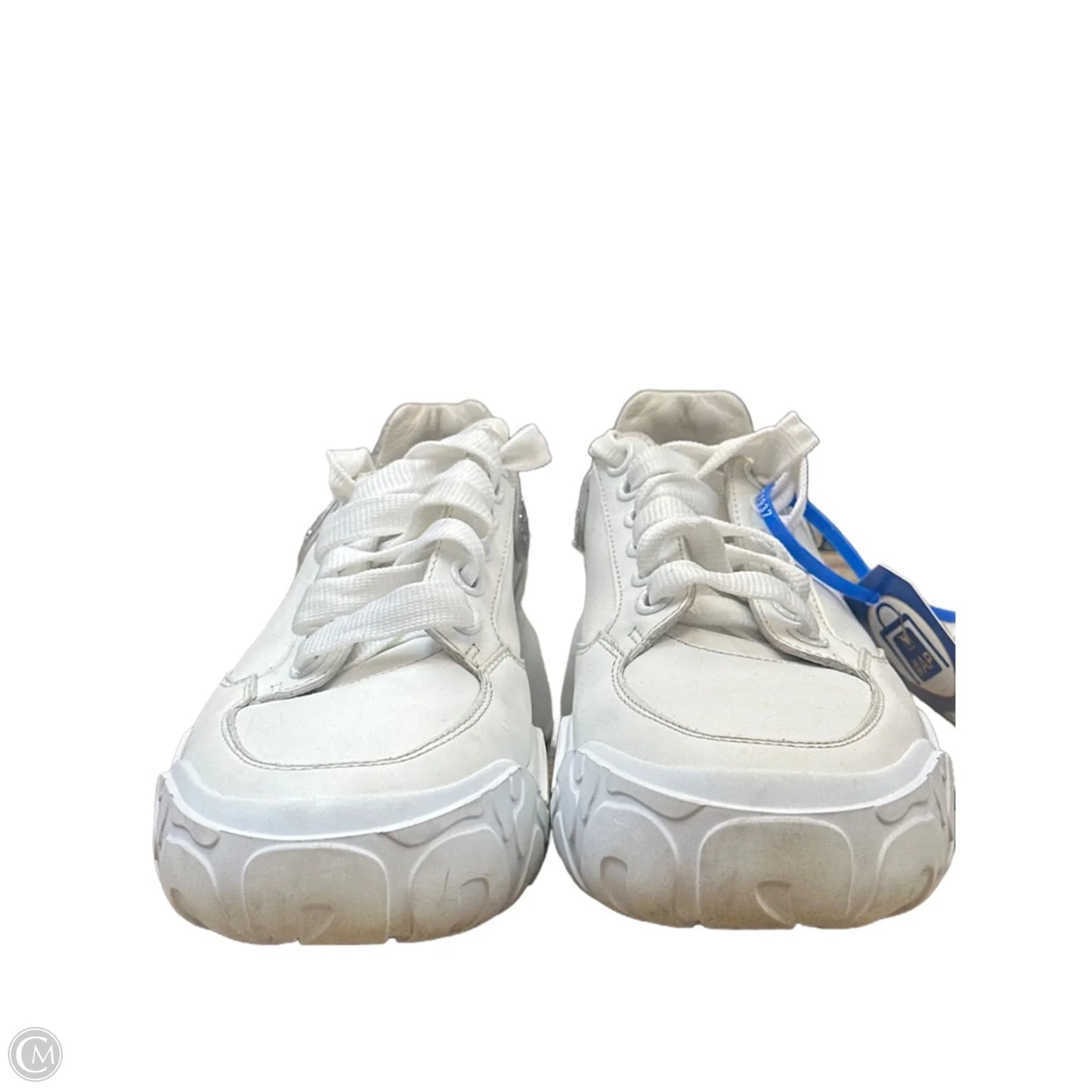 Shoes Luxury Designer By Alexander Mcqueen In White, Size: 7.5