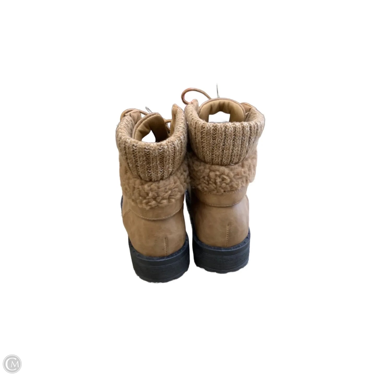 Boots Ankle Flats By Cmf In Brown, Size: 8