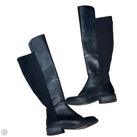 Boots Knee Flats By A New Day In Black, Size: 6.5