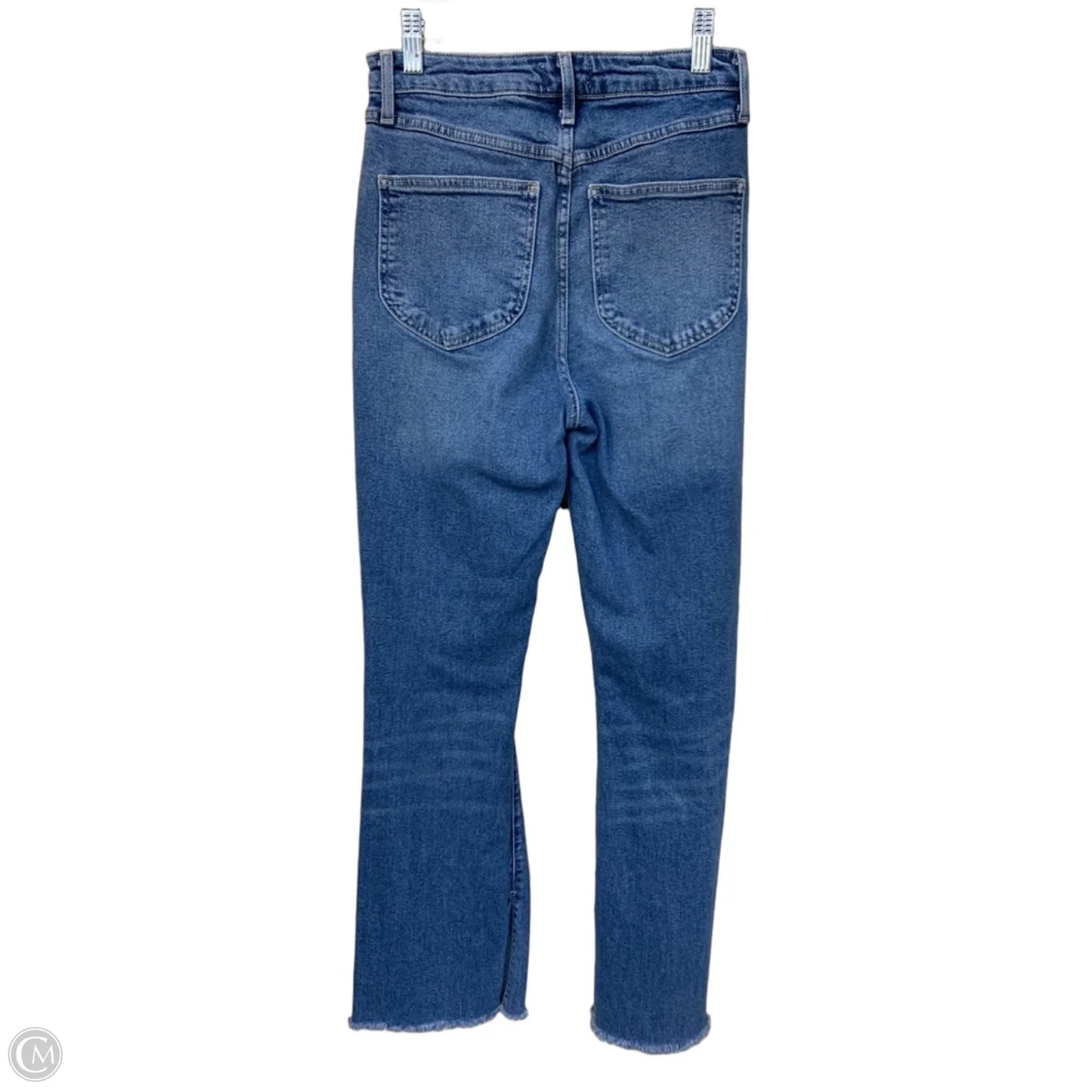 Jeans Flared By Forever 21 In Blue Denim, Size: M