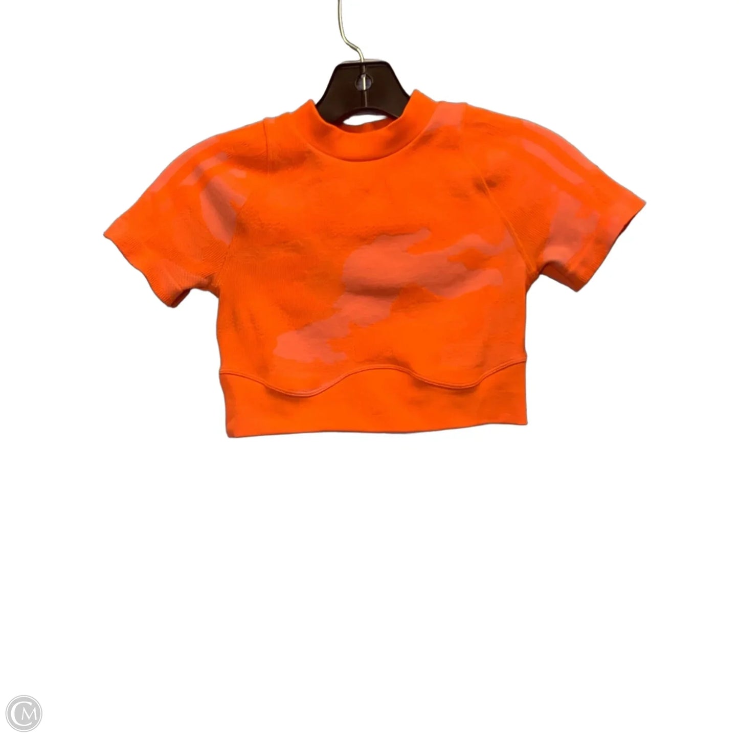 Athletic Top Short Sleeve By Ivy Park In Orange, Size: S