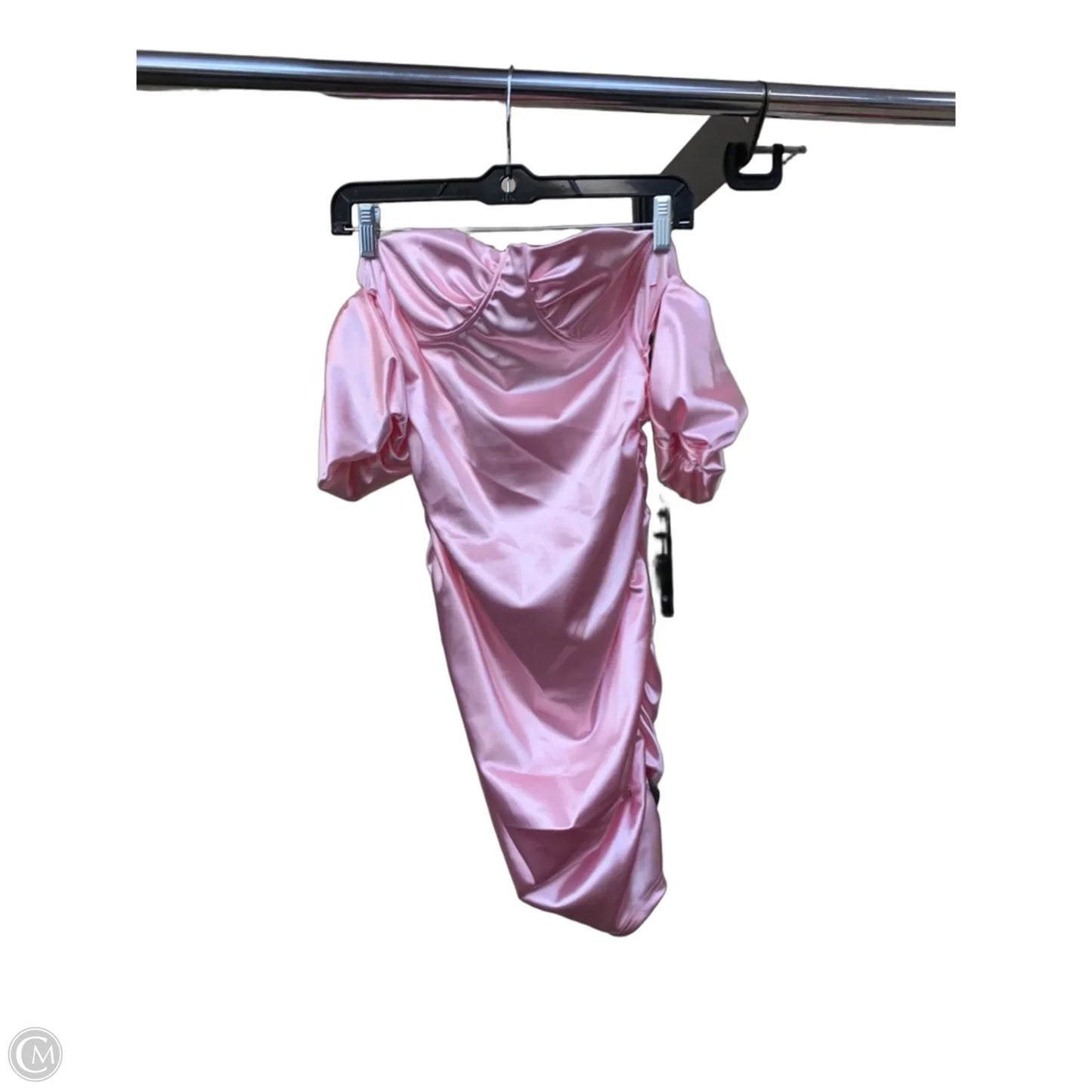 Dress Casual Midi By Shein In Pink, Size: M