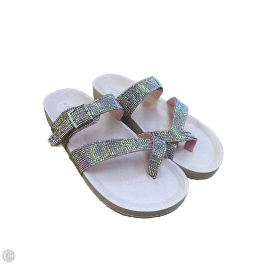 Sandals Flats By Madden Girl In Pink, Size: 8.5