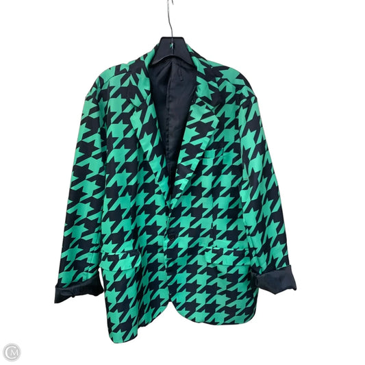 Blazer By Cmf In Black & Green, Size: Xxl