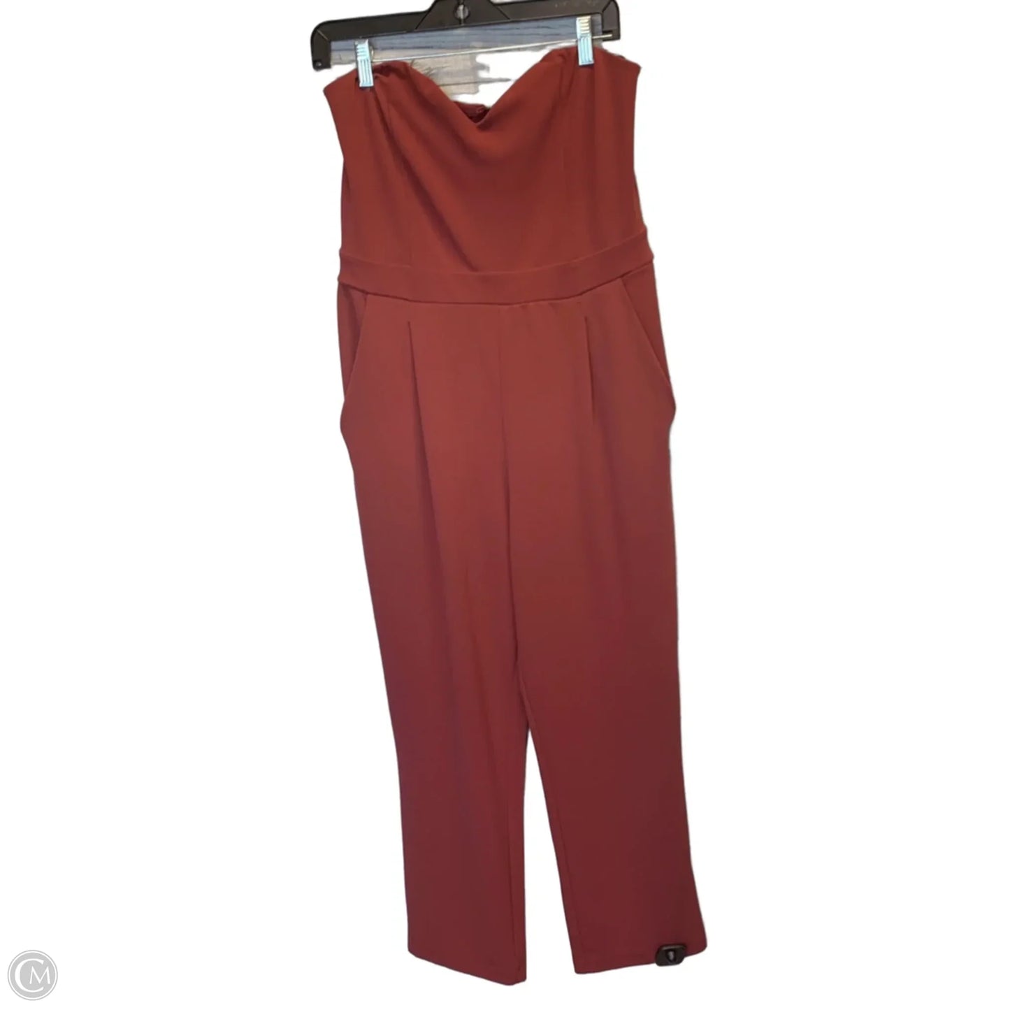 Jumpsuit By Express In Maroon, Size: 12