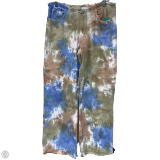 Jeans Wide Leg By Fashion Nova In Multi-colored, Size: L