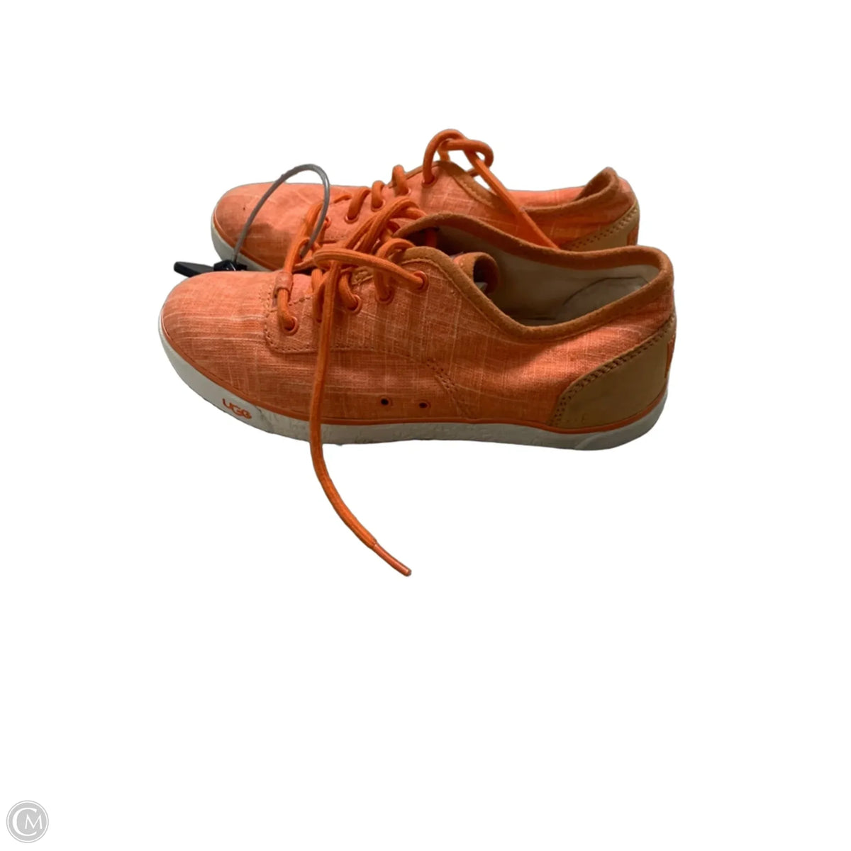 Shoes Designer By Ugg In Orange, Size: 7