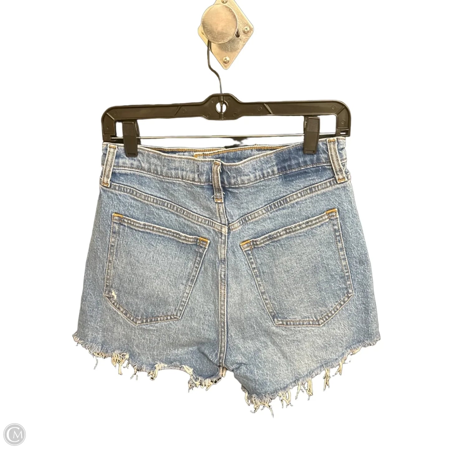 Shorts By Abercrombie And Fitch In Blue Denim, Size: 4