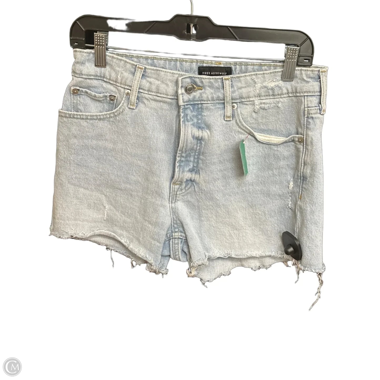 Shorts By Free Assembly In Blue Denim, Size: 6