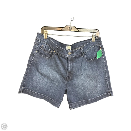 Shorts By Levis In Blue Denim, Size: 14