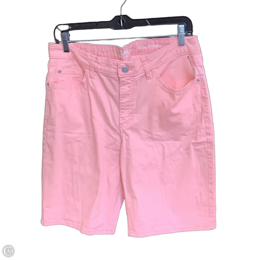 Shorts By Lee In Pink, Size: 12