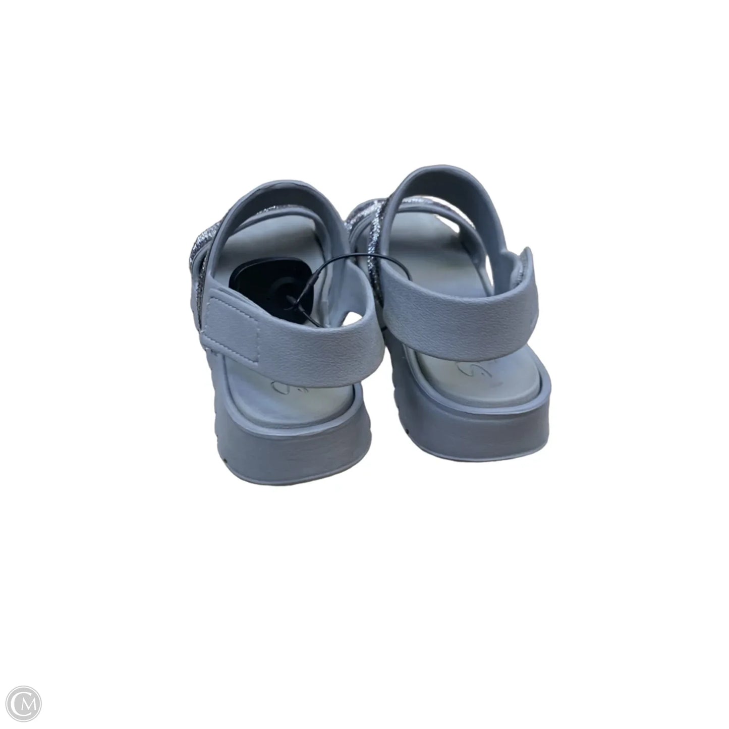 Sandals Flats By Skechers In Grey, Size: 8