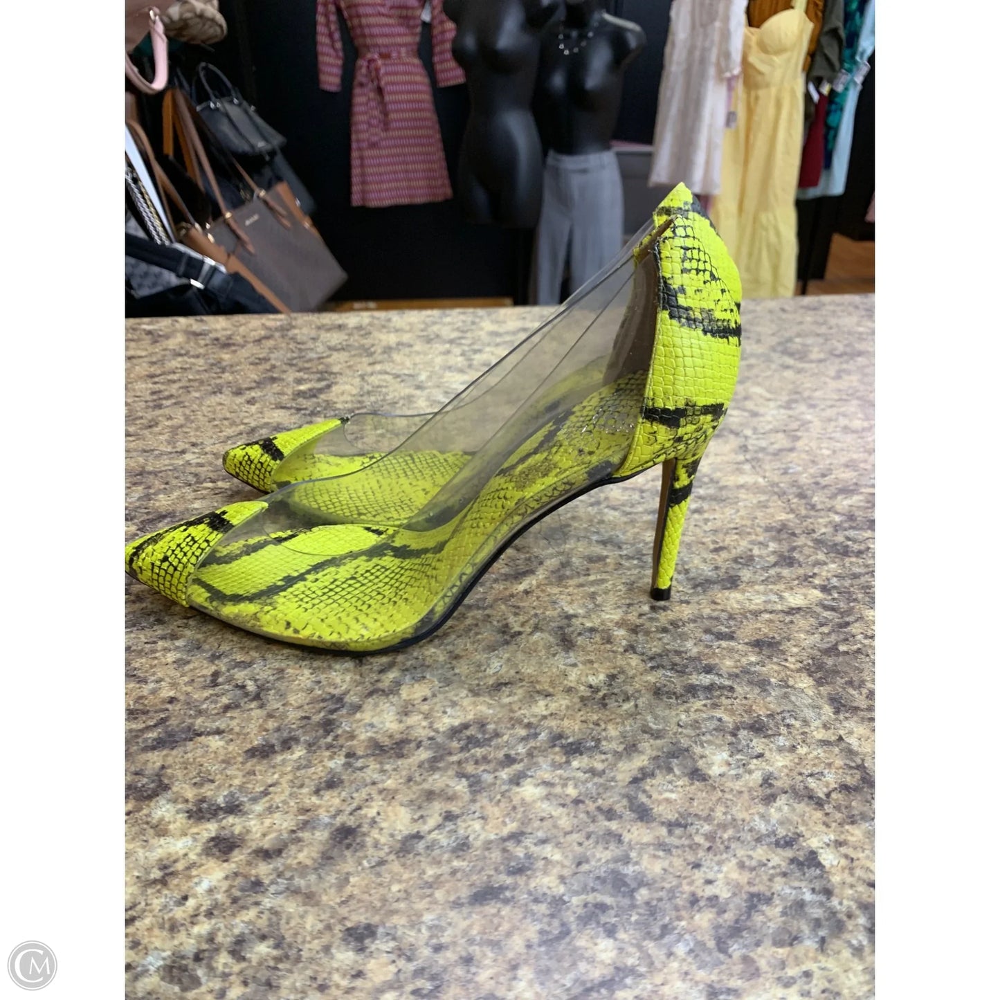 Shoes Heels Stiletto By Vince Camuto In Snakeskin Print, Size: 10