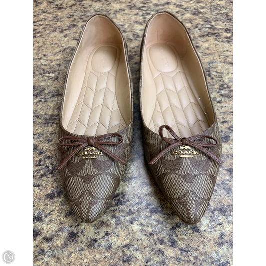 Shoes Designer By Coach In Brown, Size: 10