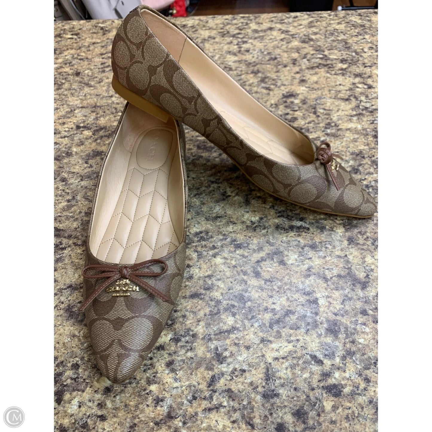 Shoes Designer By Coach In Brown, Size: 10