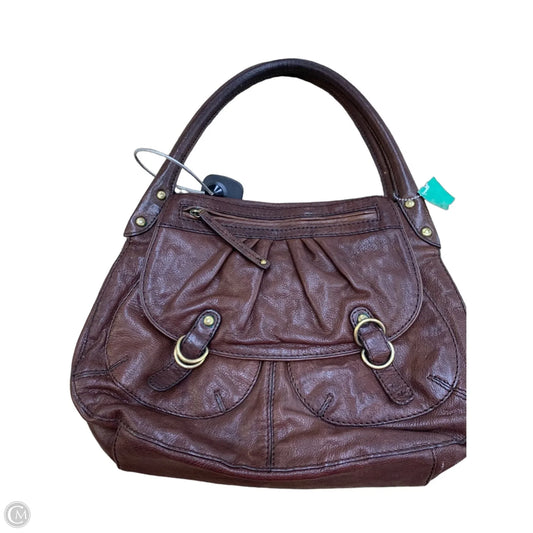Tote Leather By Gianni Bini, Size: Medium