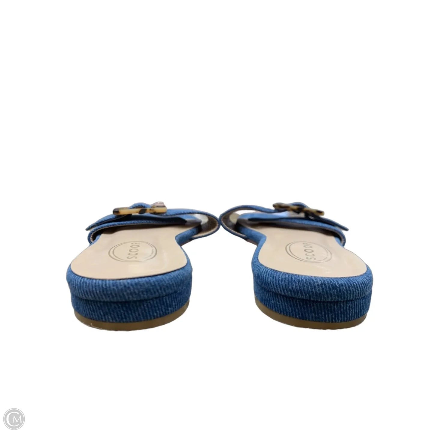 Sandals Flats By Scoop In Blue, Size: 9