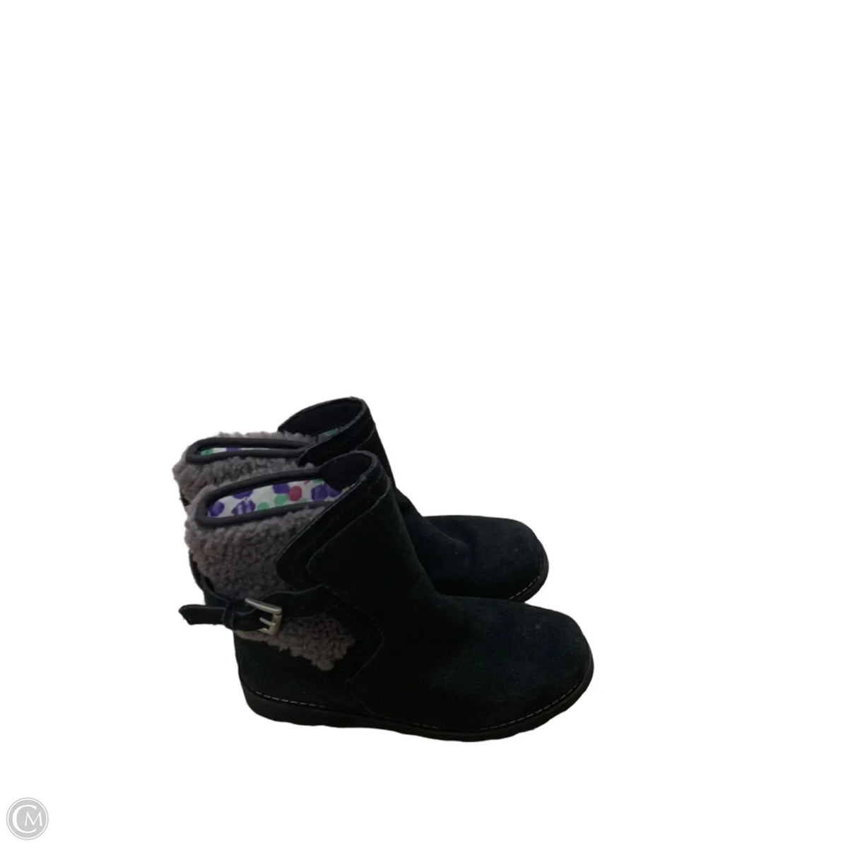 Boots Designer By Ugg In Black & Grey, Size: 5