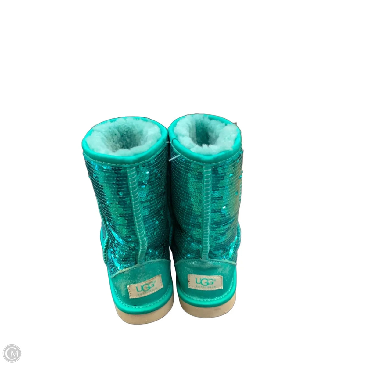 Boots Designer By Ugg In Teal, Size: 6
