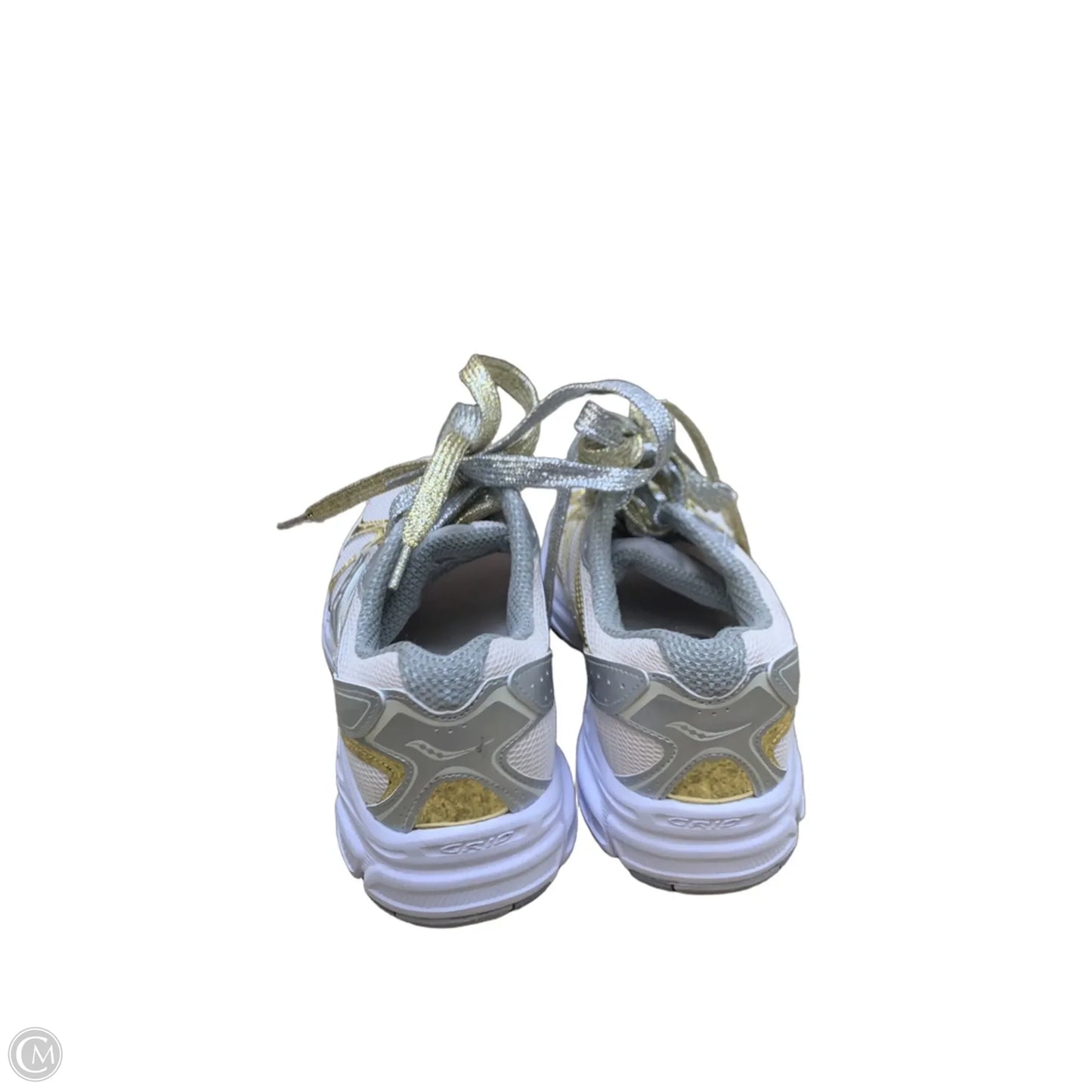 Shoes Athletic By Saucony In Gold & White, Size: 7