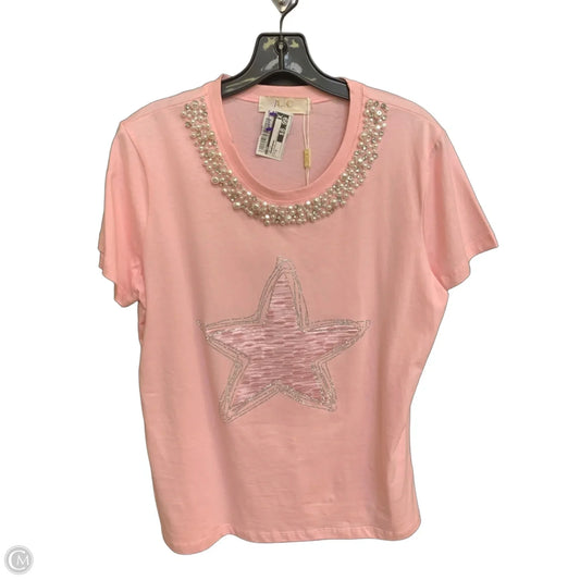 Top Long Sleeve By Cmf In Orange Denim, Size: M