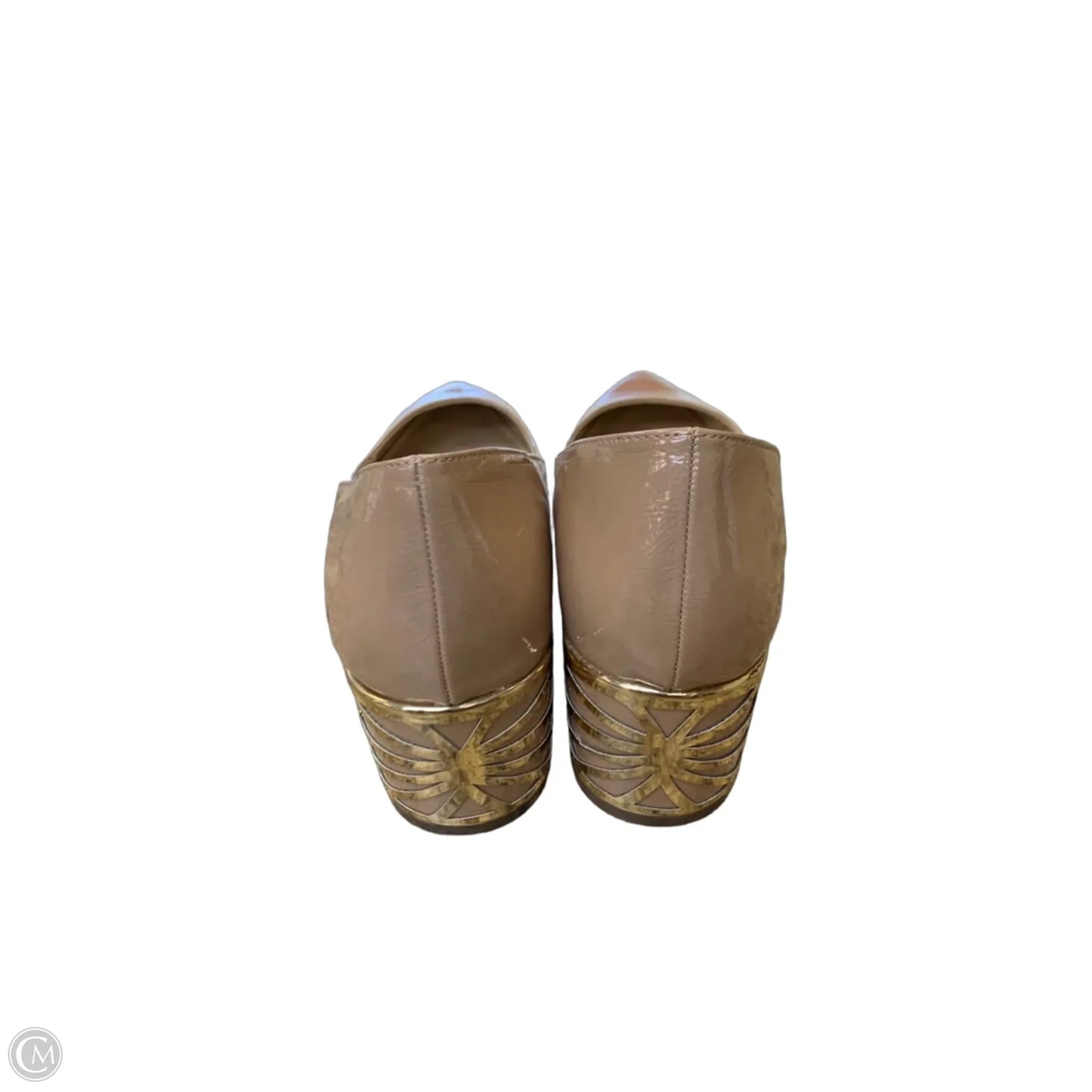Shoes Heels Block By Adrienne Vittadini In Beige, Size: 8.5