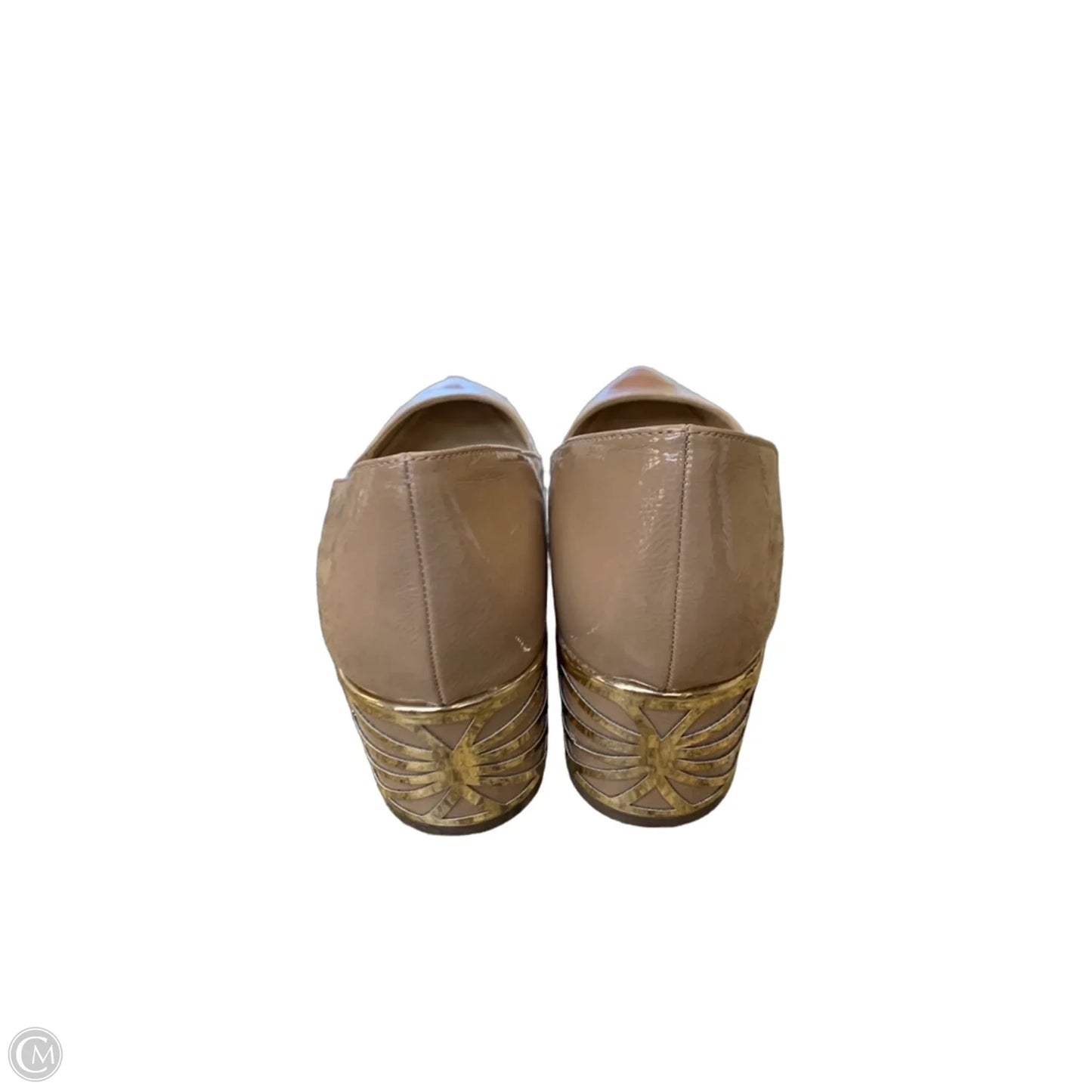 Shoes Heels Block By Adrienne Vittadini In Beige, Size: 8.5