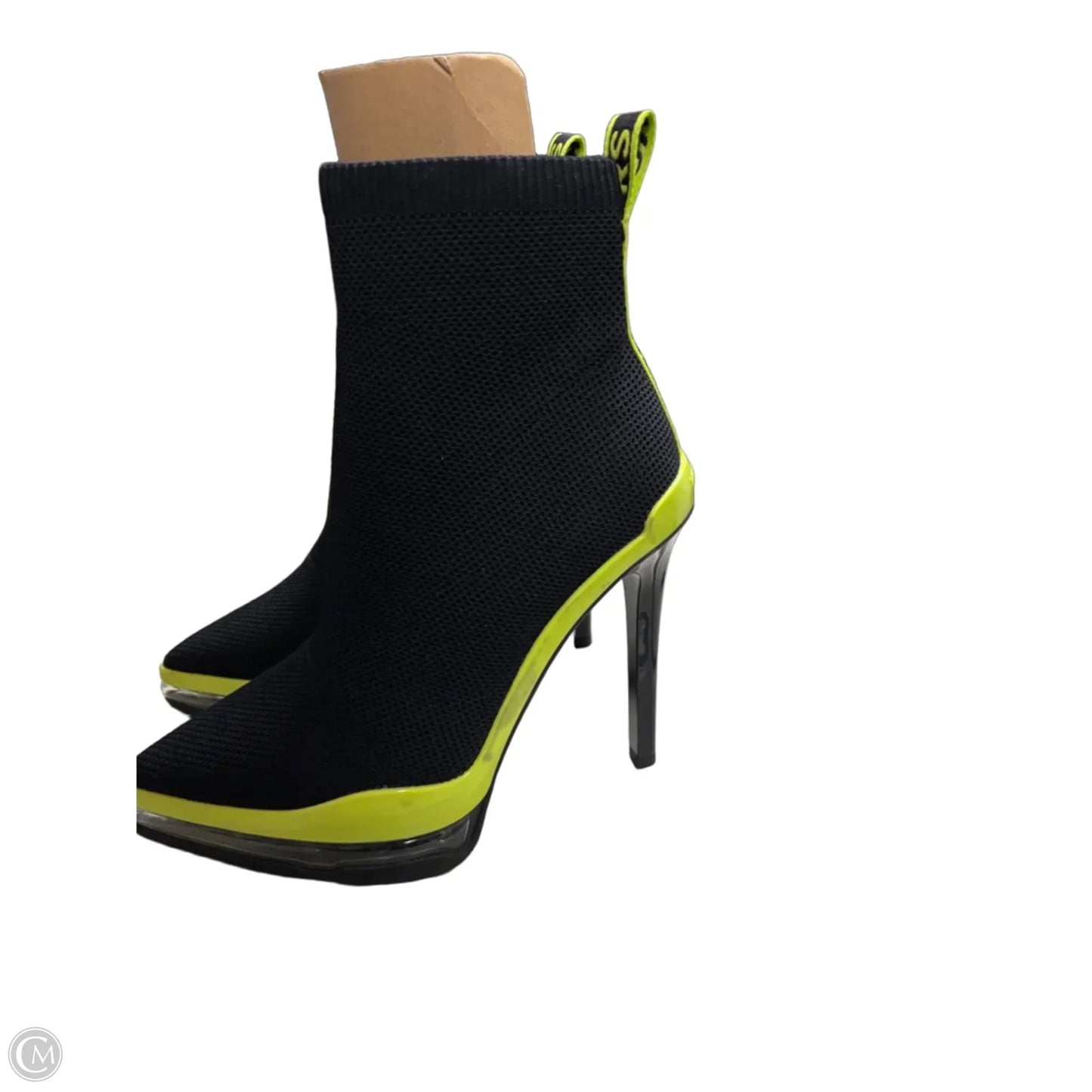 Shoes Heels Stiletto By Michael By Michael Kors In Black & Green, Size: 5