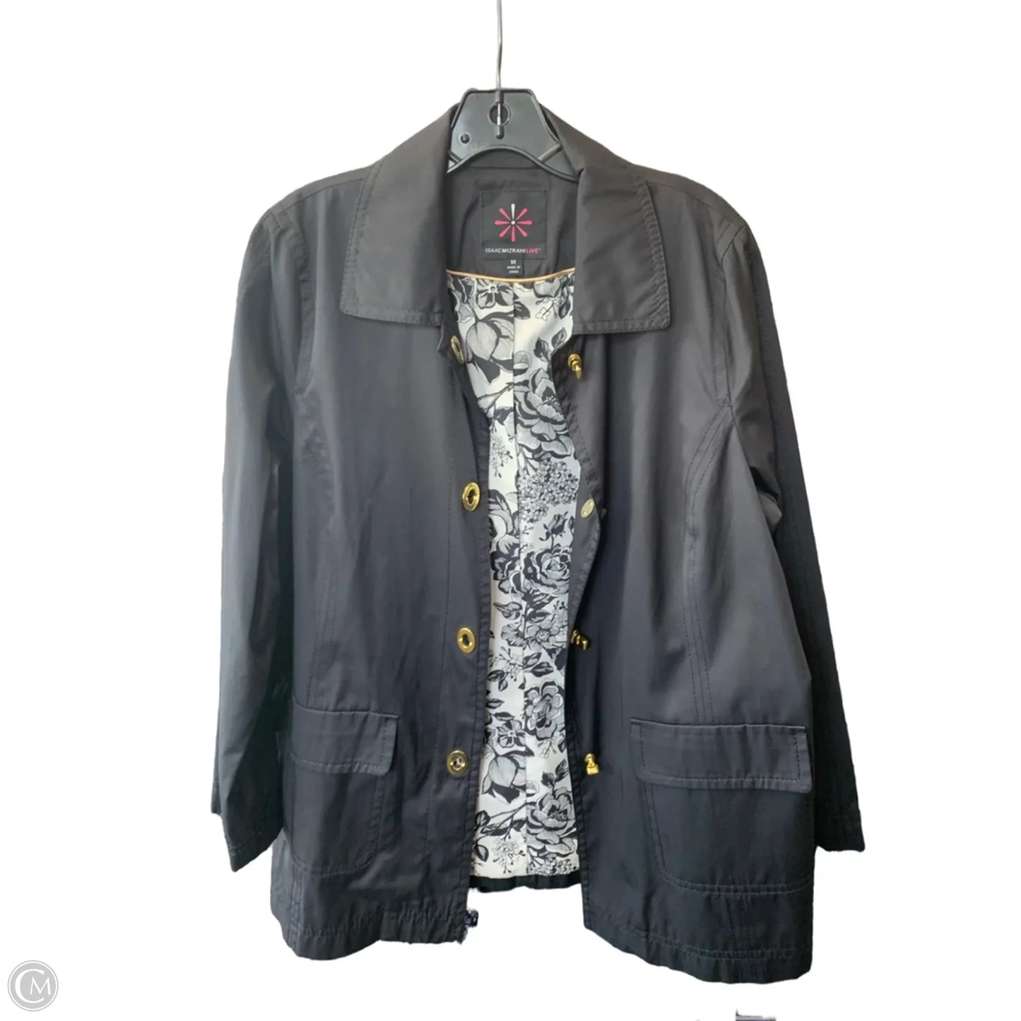 Jacket Other By Isaac Mizrahi In Black, Size: M