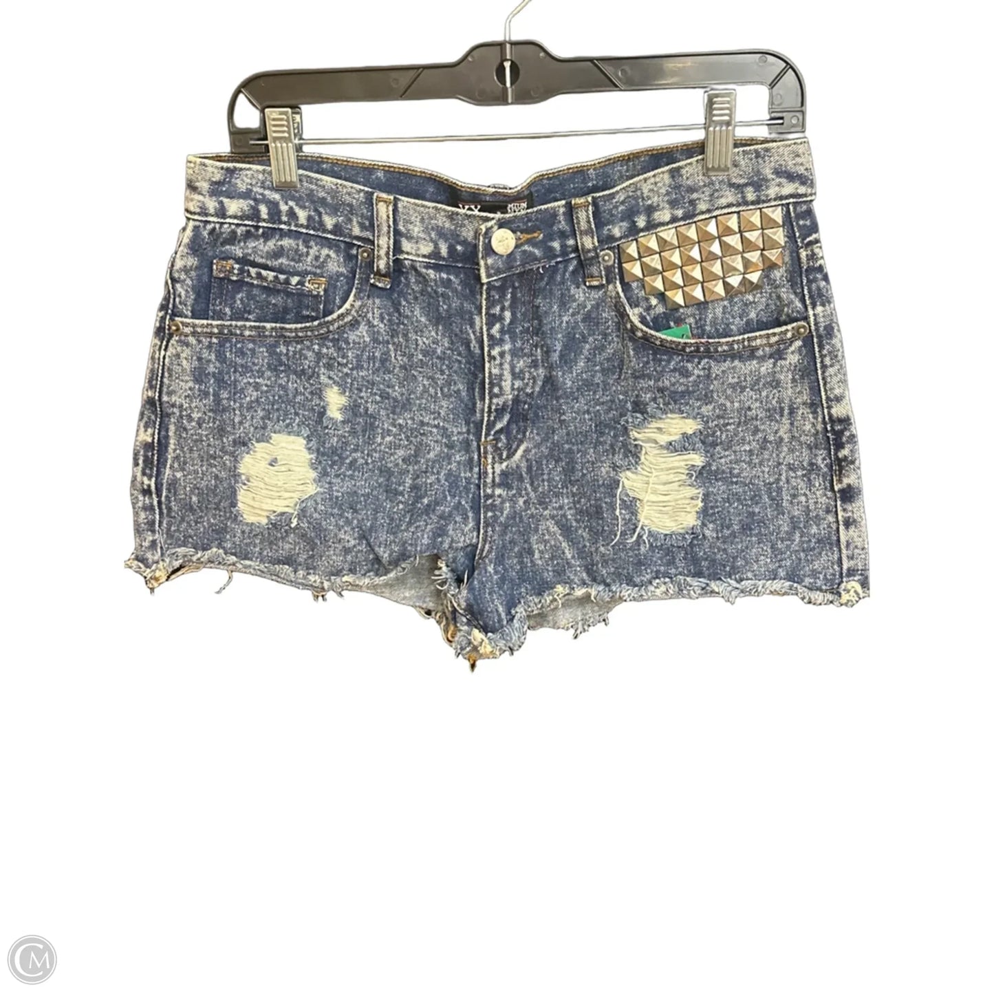 Shorts By Cmf In Blue Denim, Size: M