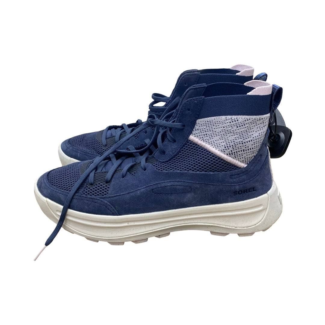 Shoes Designer By Sorel In Blue, Size:10.5