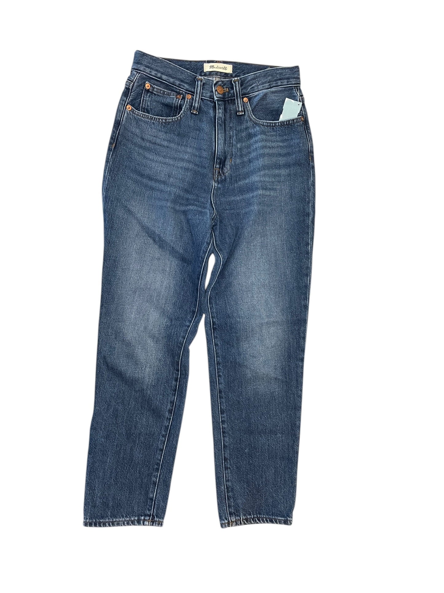 Jeans Boyfriend By Madewell In Blue Denim, Size:0