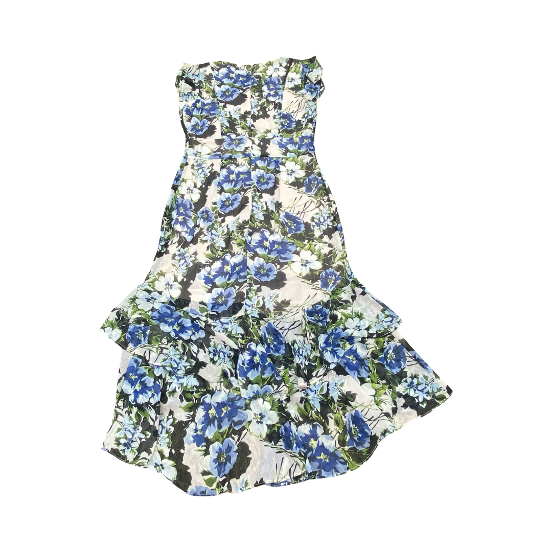 Dress Party Midi By Tommy Hilfiger In Multi, Size:6