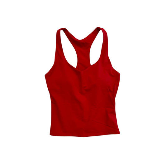Athletic Tank Top By Fabletics In Red, Size:S