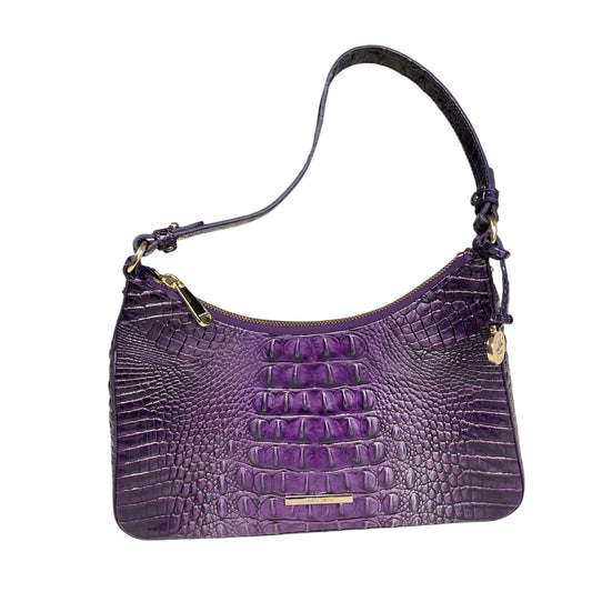 Handbag Designer By Brahmin In Purple, Size:Medium