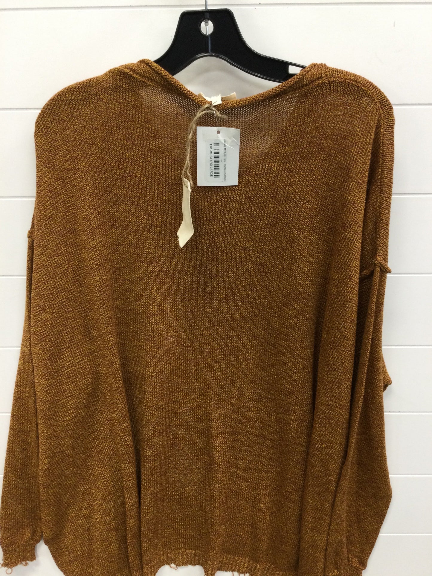 Top Ls By Cmc In Yellow, Size:L